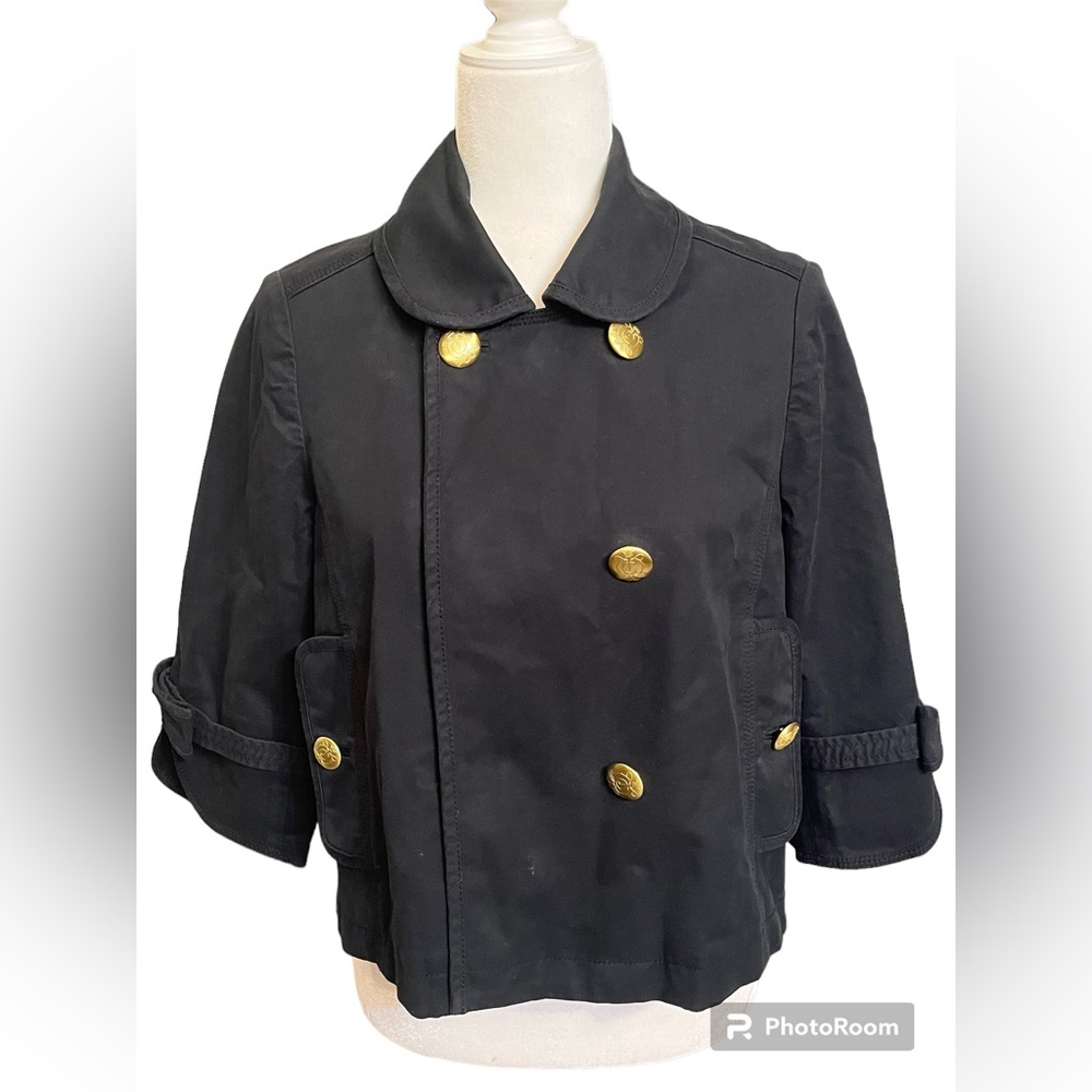 JUICY COUTURE brand dress crop jacket. Size M. Gently worn.
